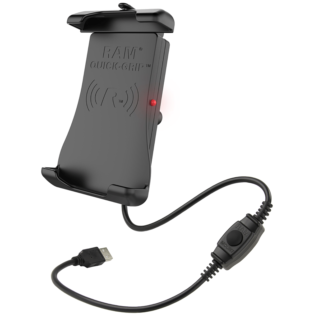 RAM MOUNTS Device Holder Quick-Grip™ Charging Wireless Waterproof RAMHOLUN14WB