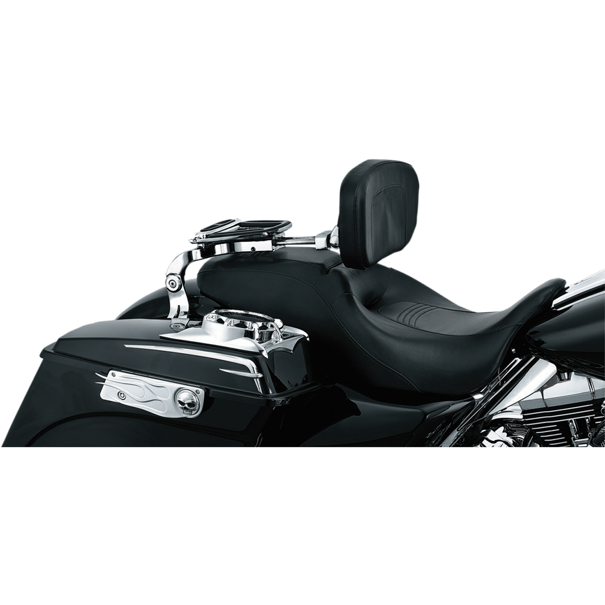 KURYAKYN Driver's/Passengers Backrest Chrome