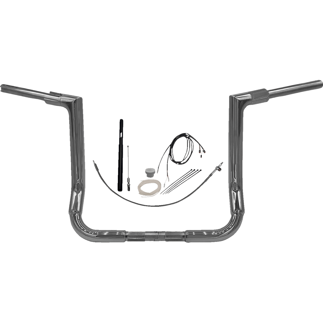 FAT BAGGERS INC. Handlebar Kit Flat Top 14" Chrome 619014