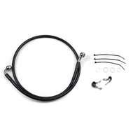 DRAG SPECIALTIES Brake Line Front (Upper) Black