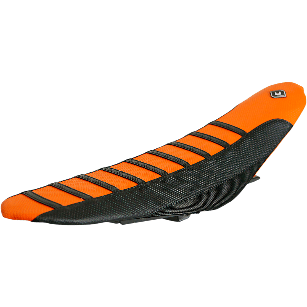 FLU DESIGNS INC. Pro Rib Seat Cover Orange/Black KTM '16-'19