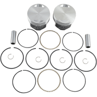 WISECO Piston Kit +0.010" Evolution Big Twin 1340 cc