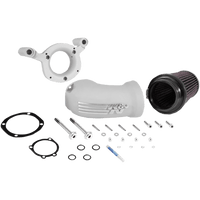 K & N Aircharger® Intake System with Cast Aluminum Intake Tube Satin Silver 571134S