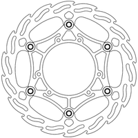 MOTO-MASTER Brake Rotor Front Flame