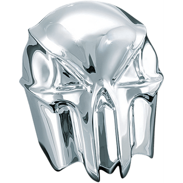 KURYAKYN Skull Horn Cover Chrome