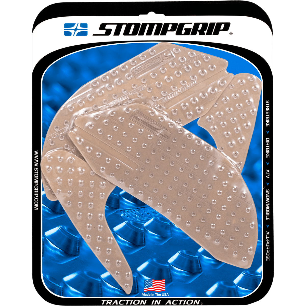 STOMPGRIP Traction Kit Clear Panigale