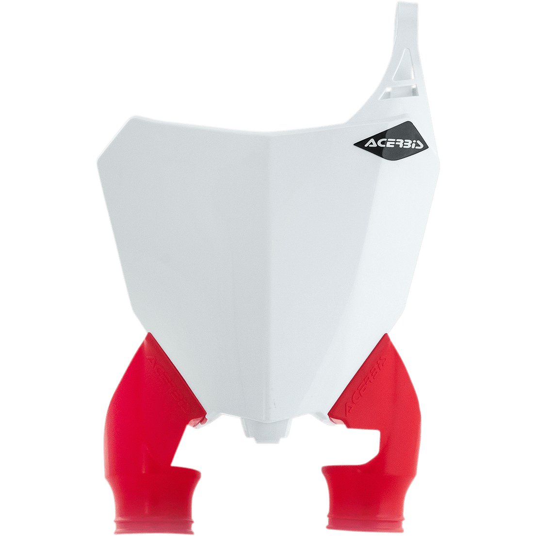 ACERBIS Raptor Number Plate White/Red