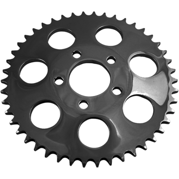 DRAG SPECIALTIES Rear Sprocket Gloss Black Dished 46 Tooth