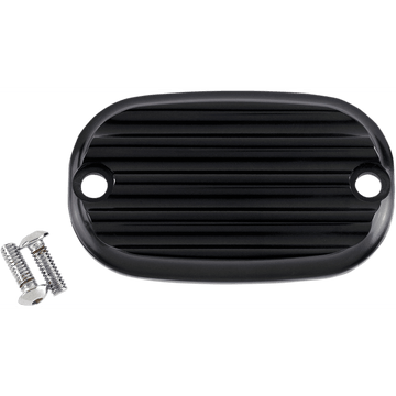 JOKER MACHINE Master Cylinder Cover Finned Black