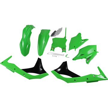 CYCRA 5 Piece Replica Body Kit OEM Green/Black KX 250F 1CYC941900