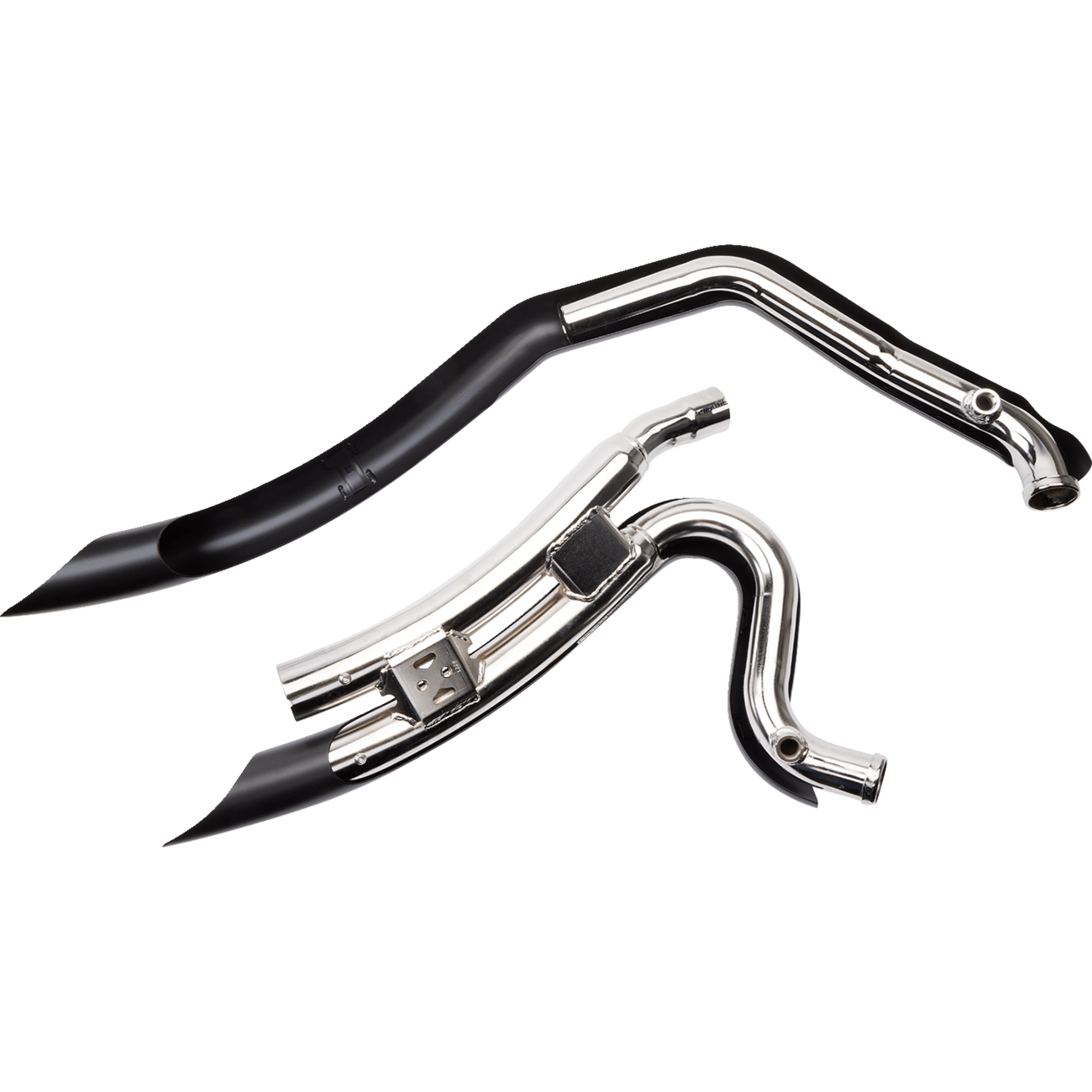 COBRA Speedster Swept Short Exhaust Black '06-'11 Dyna 6227B