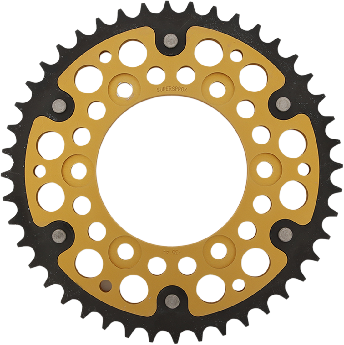 SUPERSPROX Stealth Rear Sprocket 44 Tooth Gold Ducati RST73544GLD