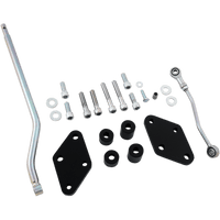 DRAG SPECIALTIES Reduced Reach Forward Control Relocation Kit 2" Rearward XL