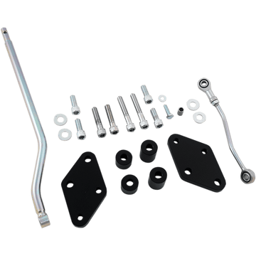 DRAG SPECIALTIES Reduced Reach Forward Control Relocation Kit 2" Rearward XL