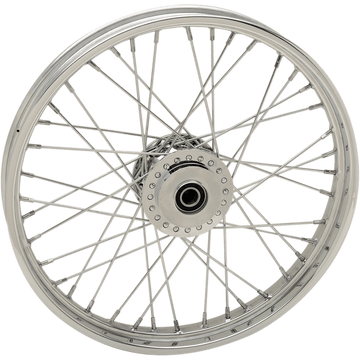 DRAG SPECIALTIES Wheel Laced 40 Spoke Front Chrome 21x2.15 '14+ XL