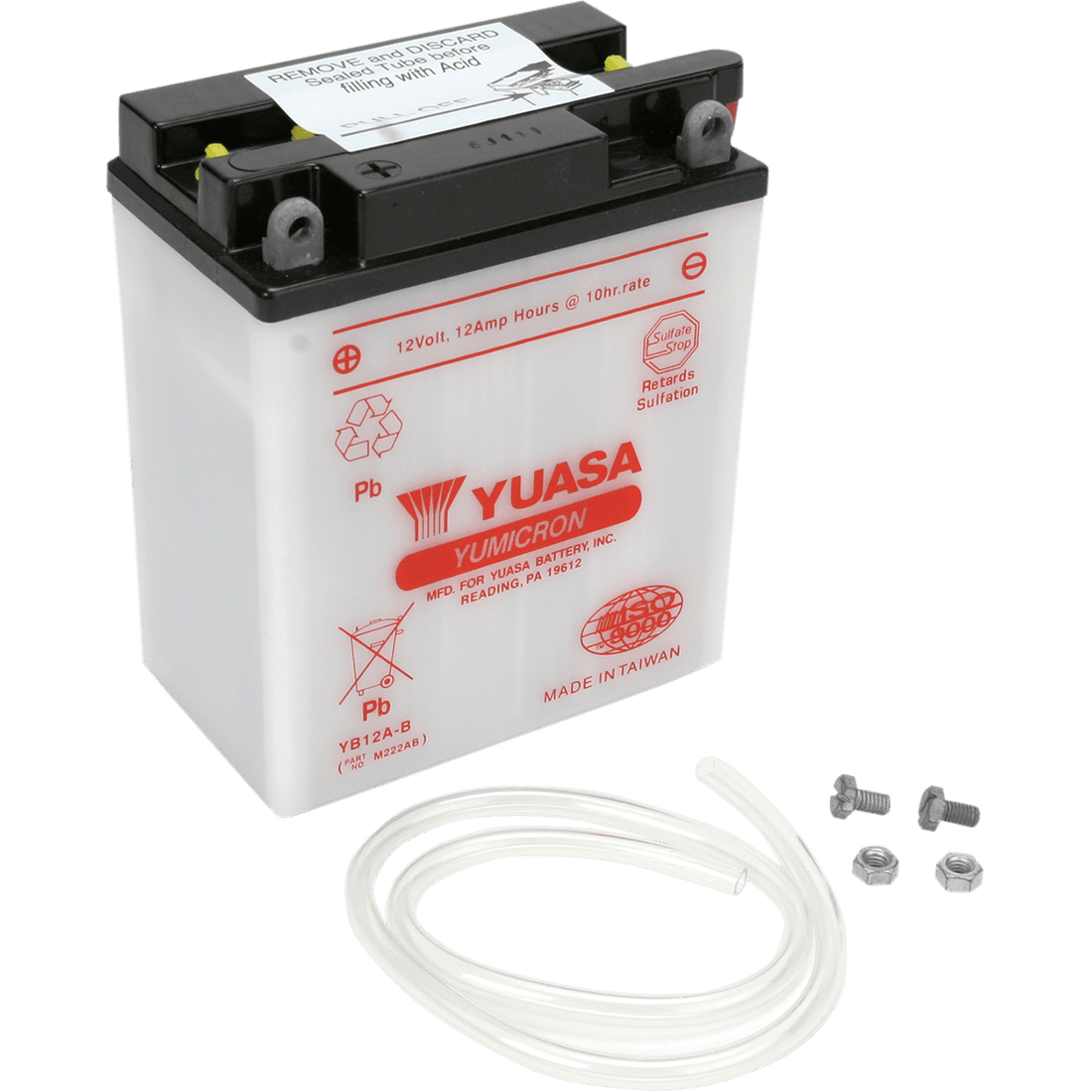 YUASA Battery YB12A-B YUAM222AB