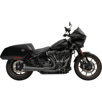 BASSANI XHAUST 2-into-1 Road Rage III Exhaust System 49-State Black 1S81RBE