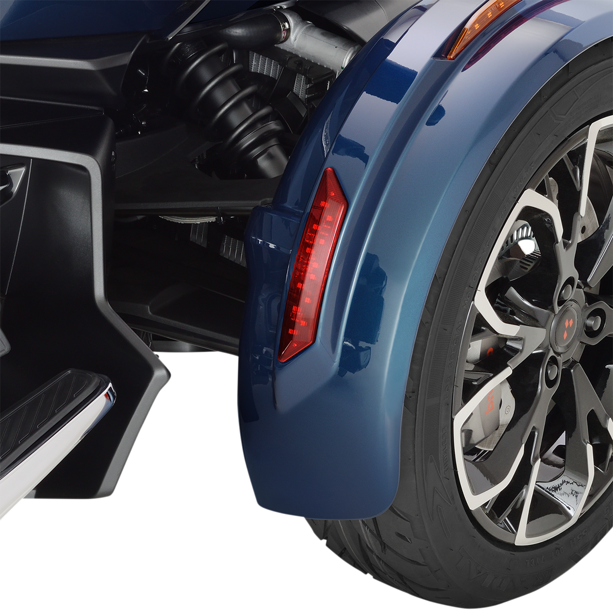 SHOW CHROME Front Fender Lights Rear Can-Am 41202