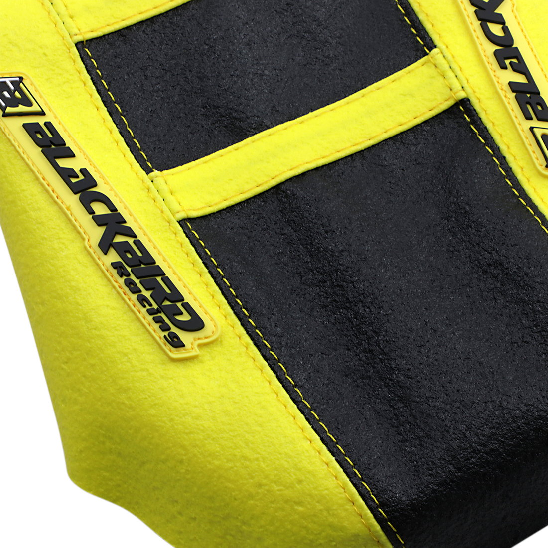 BLACKBIRD RACING Zebra Seat Cover Gripper Black/Yellow