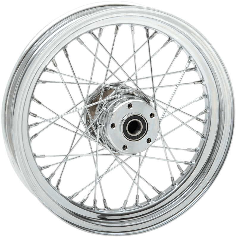 DRAG SPECIALTIES Wheel Laced 40 Spoke Front Chrome 16x3 '00-'07 FLT