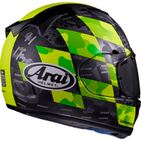 ARAI HELMETS Regent-X Helmet Patch Yellow Frost Small 010115828