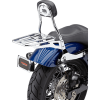 COBRA Backrest Kit 14" Chrome Dyna 6022004