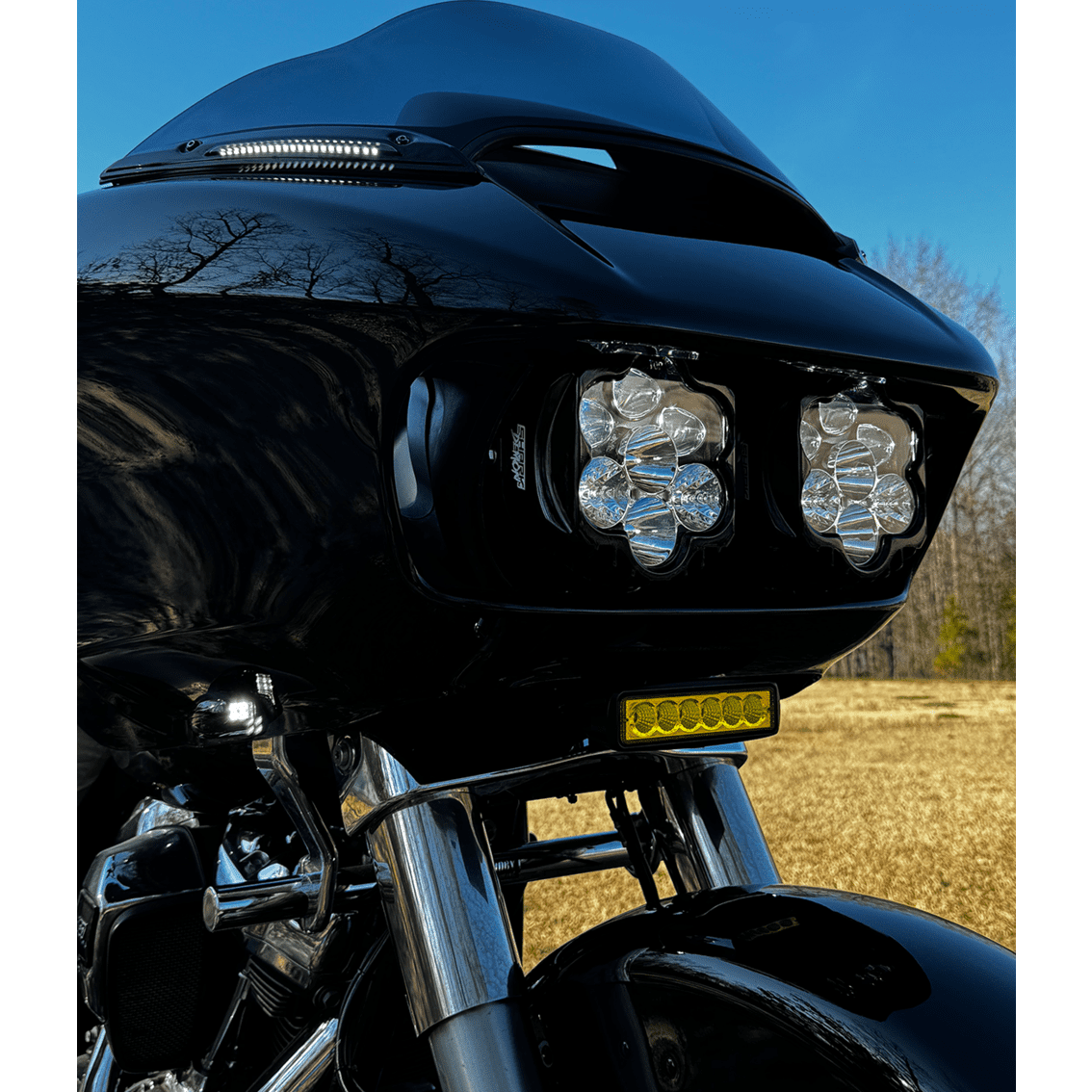 CUSTOM DYNAMICS Shark Demon™ 2 Headlight Road Glide SD2RGWW