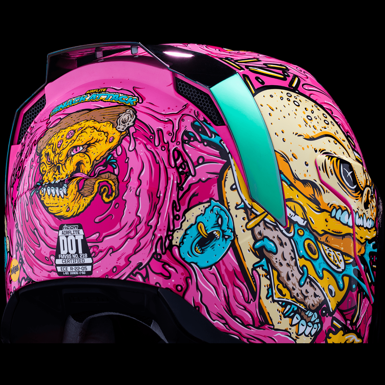 ICON Airflite™ Helmet Snack Attack MIPS® Pink XS