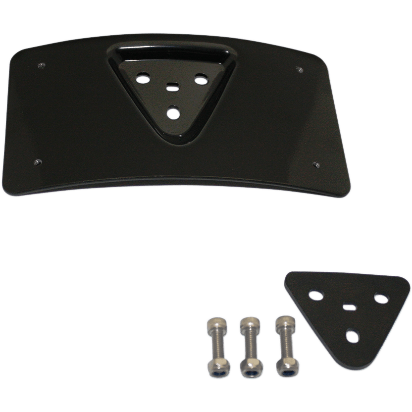 CUSTOM DYNAMICS Radius License Plate Mount Black