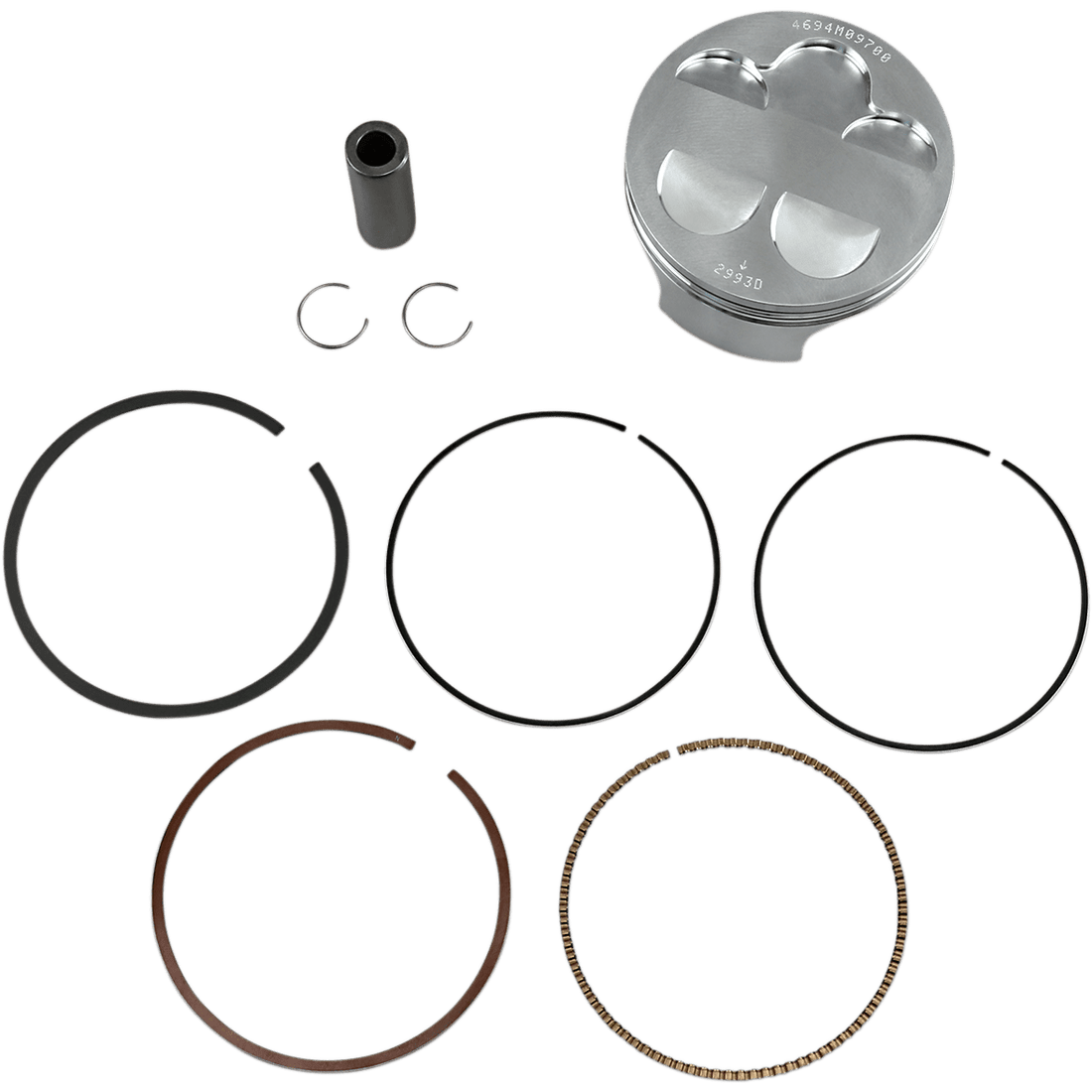 WISECO Piston Kit 97.00 mm Yamaha 4694M09700