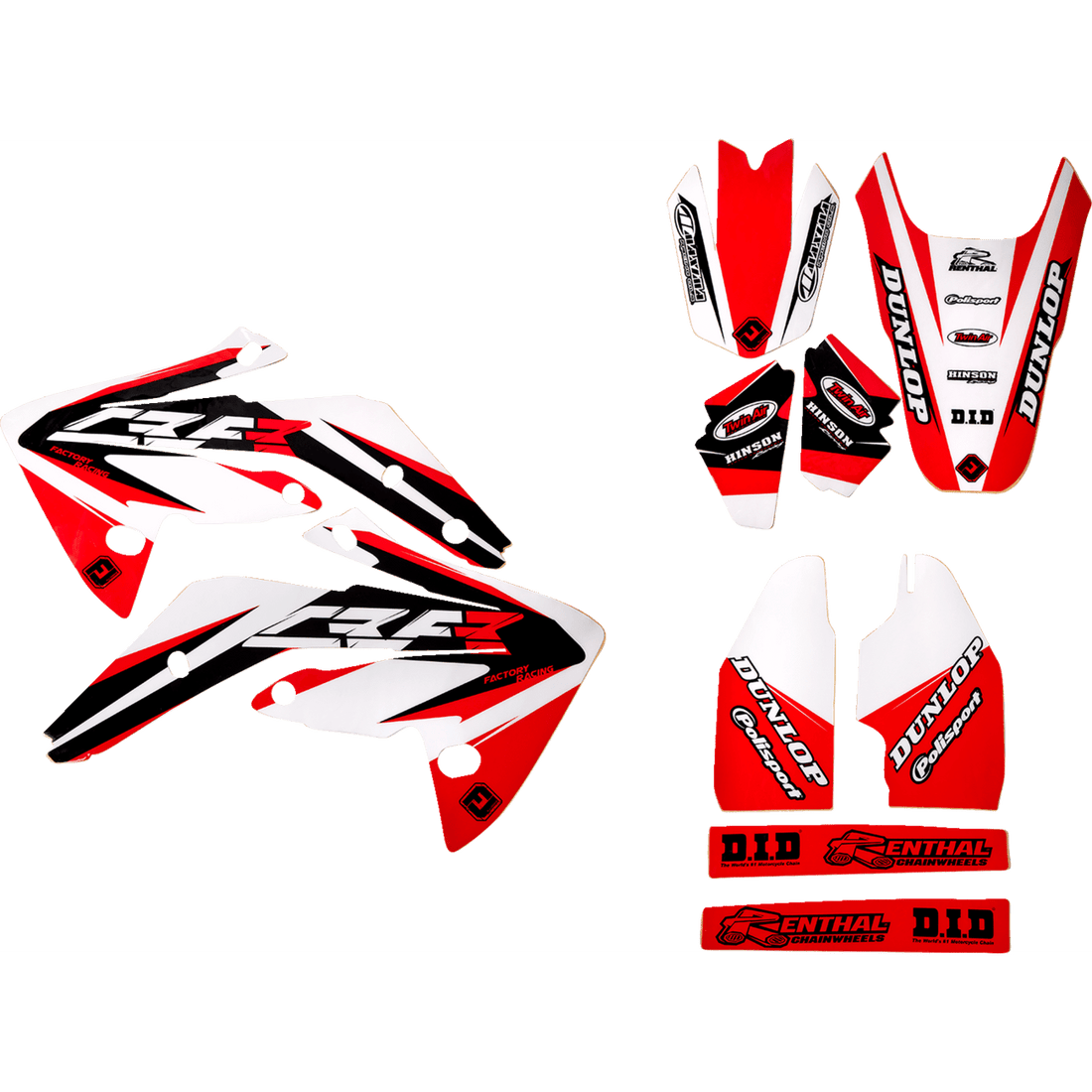 FLU DESIGNS INC. PTS 6 Graphic Kit CRF150