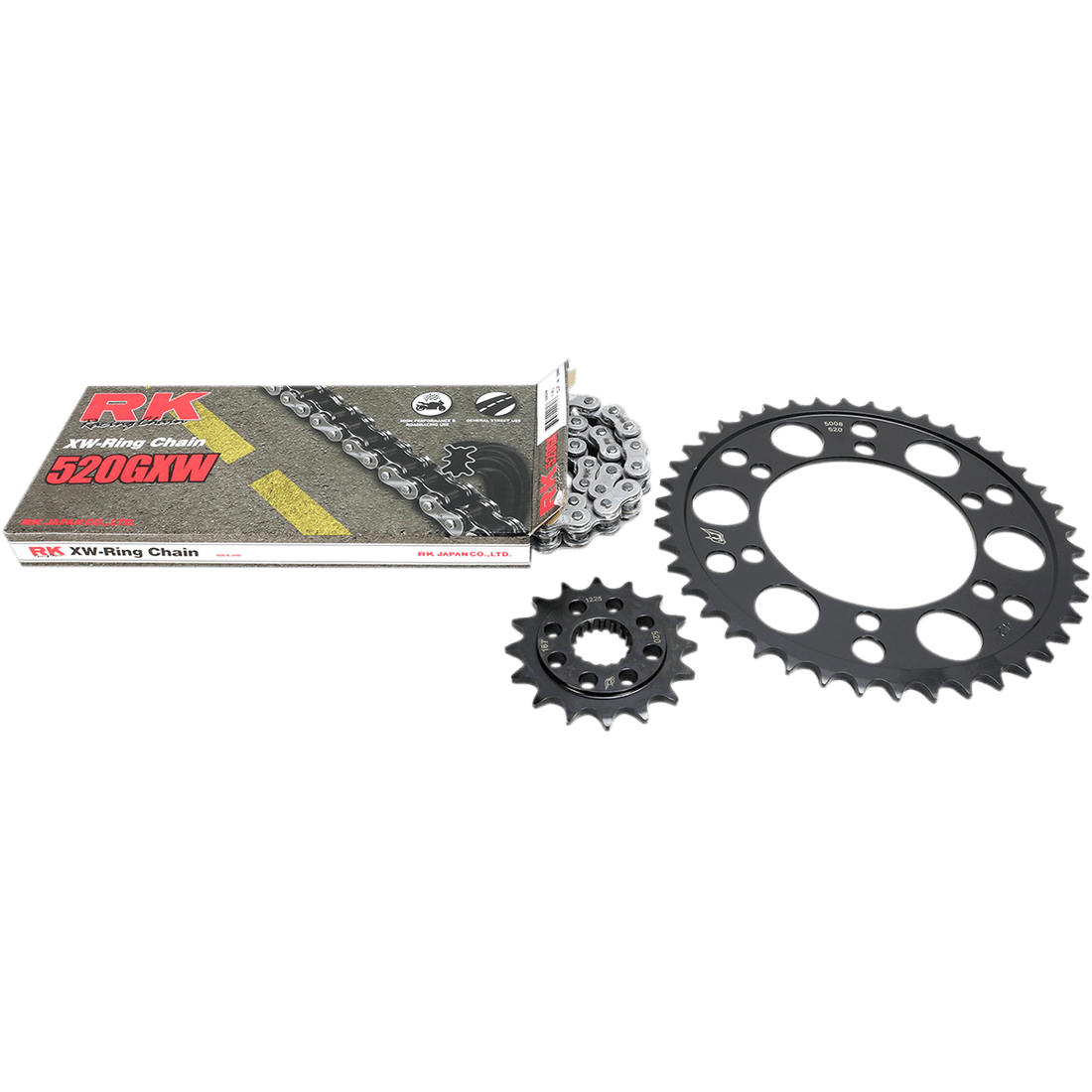 RK Chain Kit Natural Suzuki GSX-R1000 '09-'16 3106099P