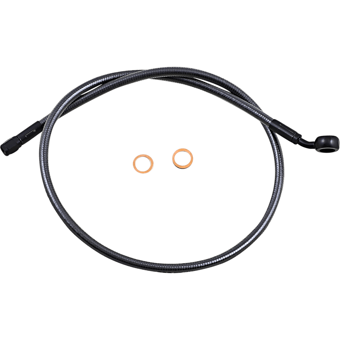 MAGNUM SHIELDING Brake Line 12mm-35° 34" Black Pearl AS478134