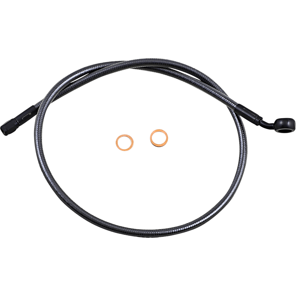 MAGNUM SHIELDING Brake Line 12mm-35° 34" Black Pearl AS478134