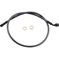 MAGNUM SHIELDING Brake Line 12mm-35° 34" Black Pearl AS478134