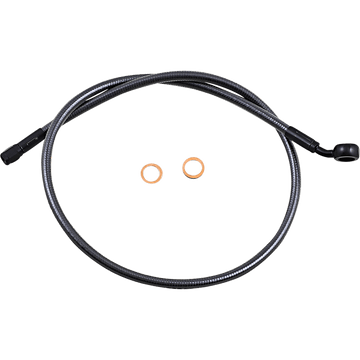 MAGNUM SHIELDING Brake Line 12mm-35° 34" Black Pearl AS478134