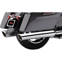 COBRA 909 4" Mufflers Chrome '95-'16 Bagger 6106