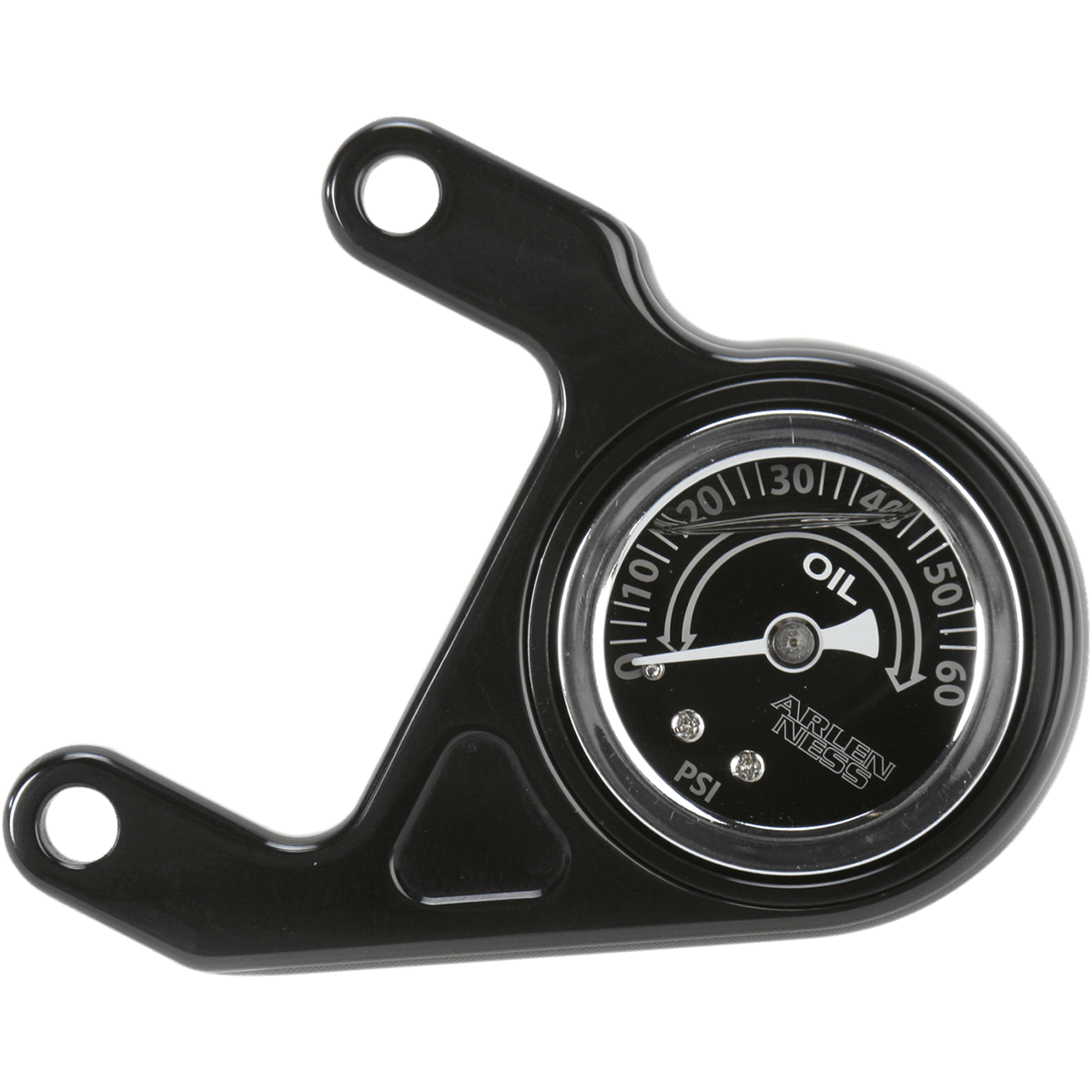 ARLEN NESS Oil Pressure Gauge Kit Radius Black 15676