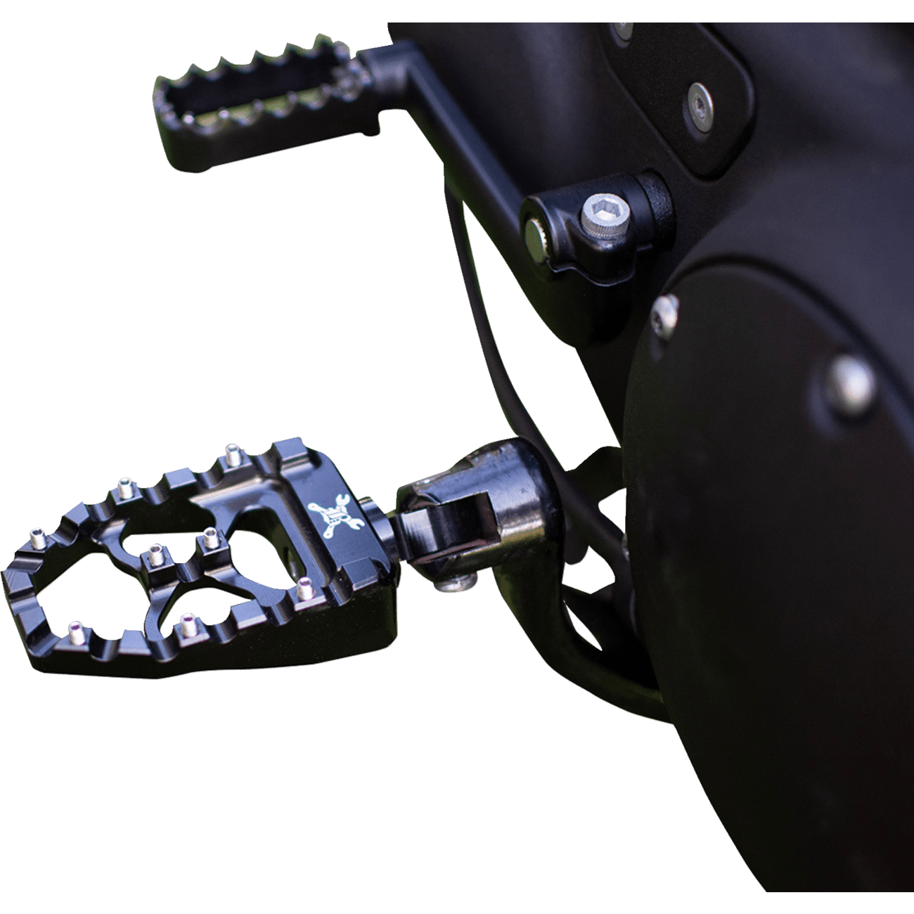 BURLY BRAND MX Evolution Pegs Black Sportster/Dyna B131015B