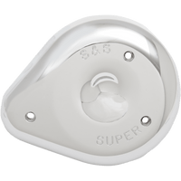 S&S CYCLE Teardrop Air Cleaner Cover Chrome 170378