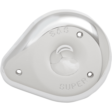 S&S CYCLE Teardrop Air Cleaner Cover Chrome 170378