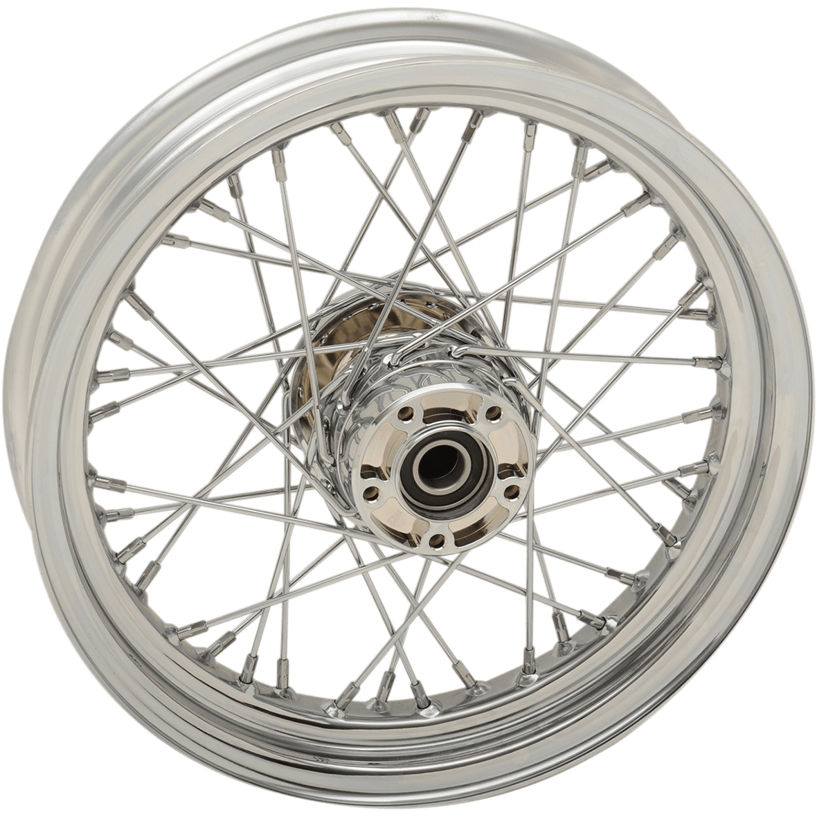 DRAG SPECIALTIES Wheel Laced 40 Spoke Front Chrome 16x3