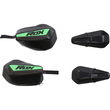 ROX SPEED FX Handguards Generation 3 Flex-Tec Green FT3HGG