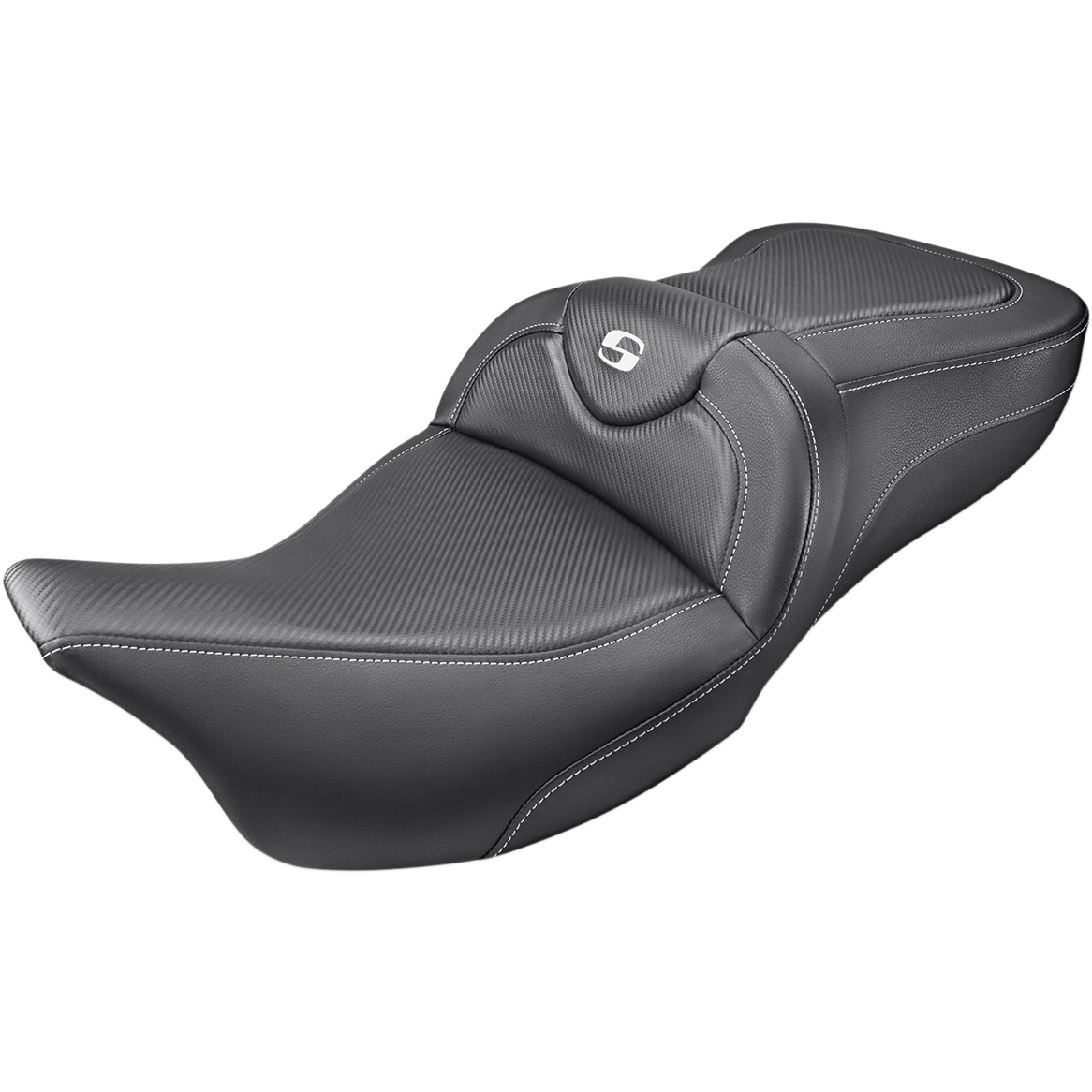 SADDLEMEN Roadsofa™ Seat Carbon Fiber without Backrest '08-'23 FL 80807B185