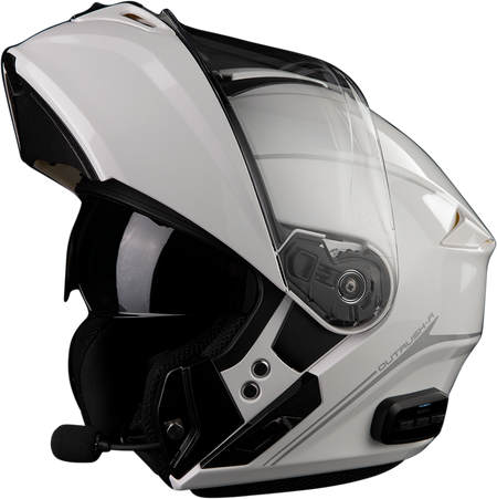 SENA Outrush R Helmet White Large OUTRUSHRGW00L3