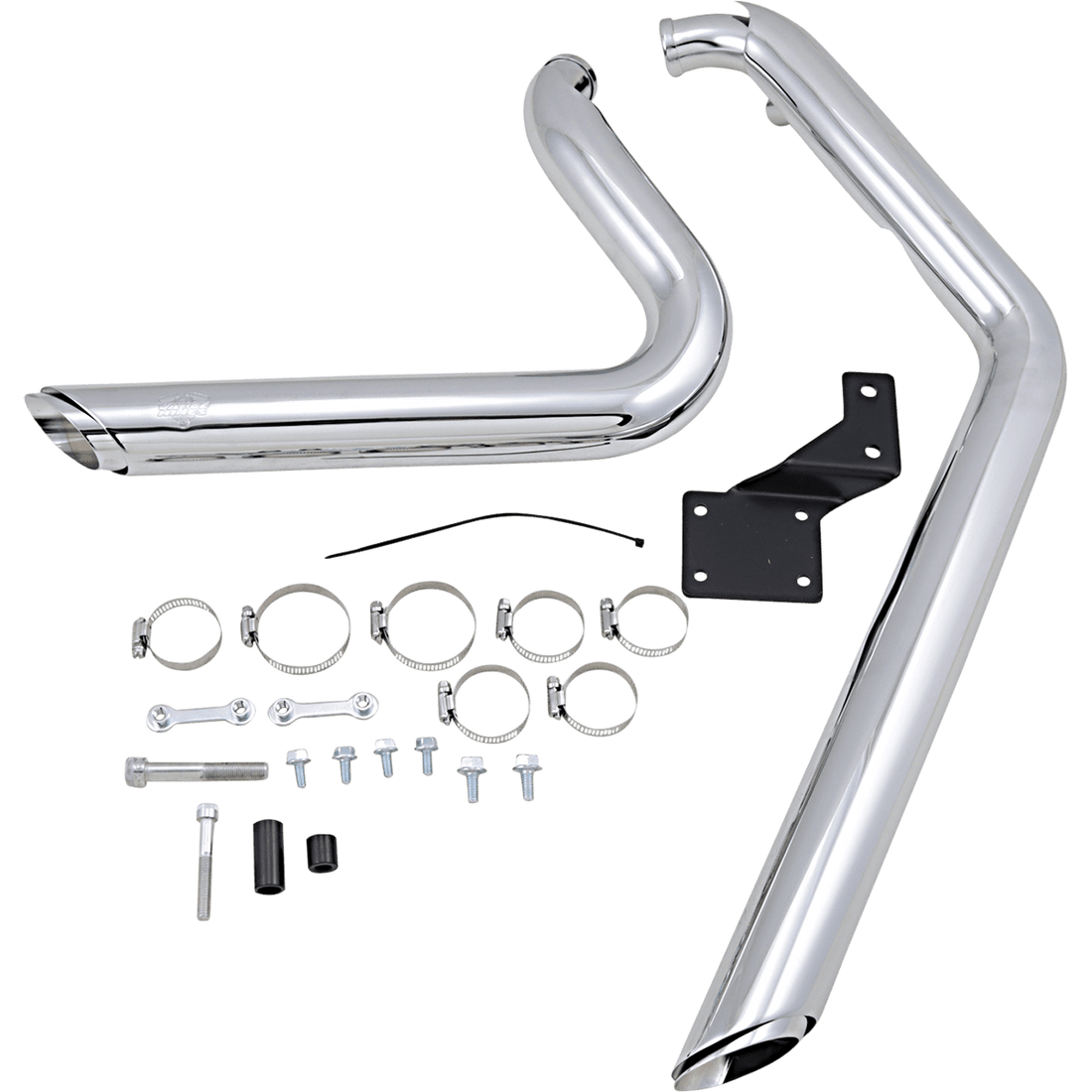 VANCE & HINES Shortshots Staggered Exhaust System Chrome 17221