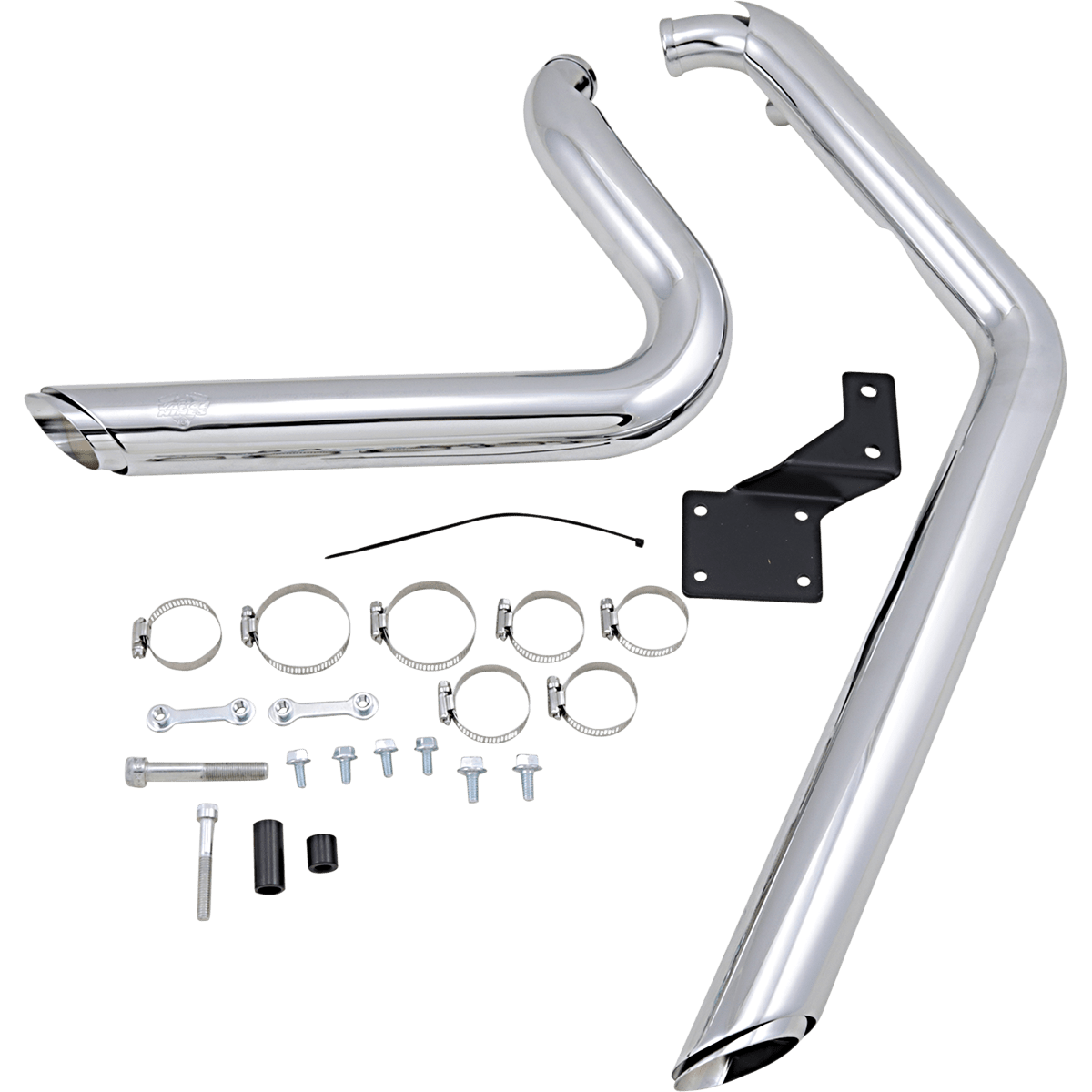 VANCE & HINES Shortshots Staggered Exhaust System Chrome 17221