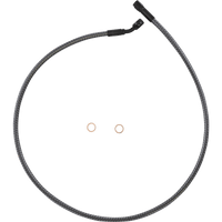 MAGNUM SHIELDING Brake Line Front 10 mm 35° 36" KARBONFIBR AS77136