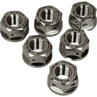 DRIVEN RACING Sprocket Nuts Titanium