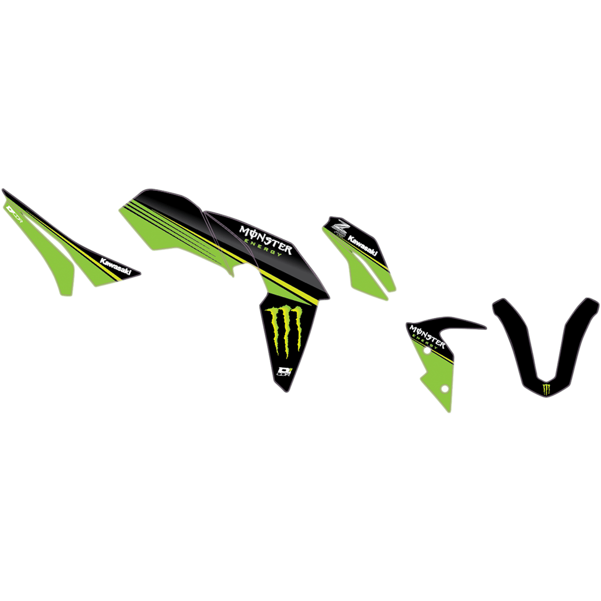 D'COR VISUALS Graphic Kit Monster Energy Pro Style 2020301